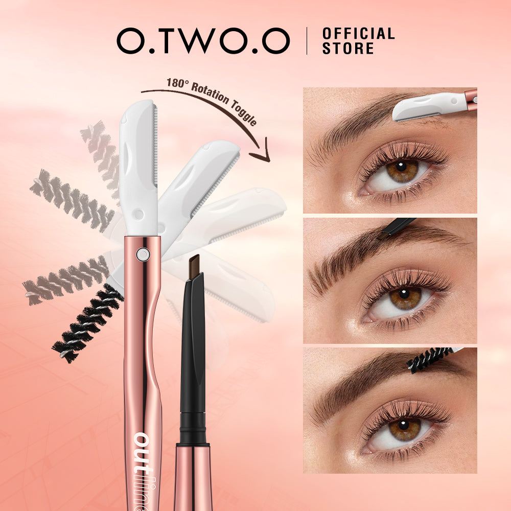 Natural Looking 3-in-1 Eyebrow Pencil