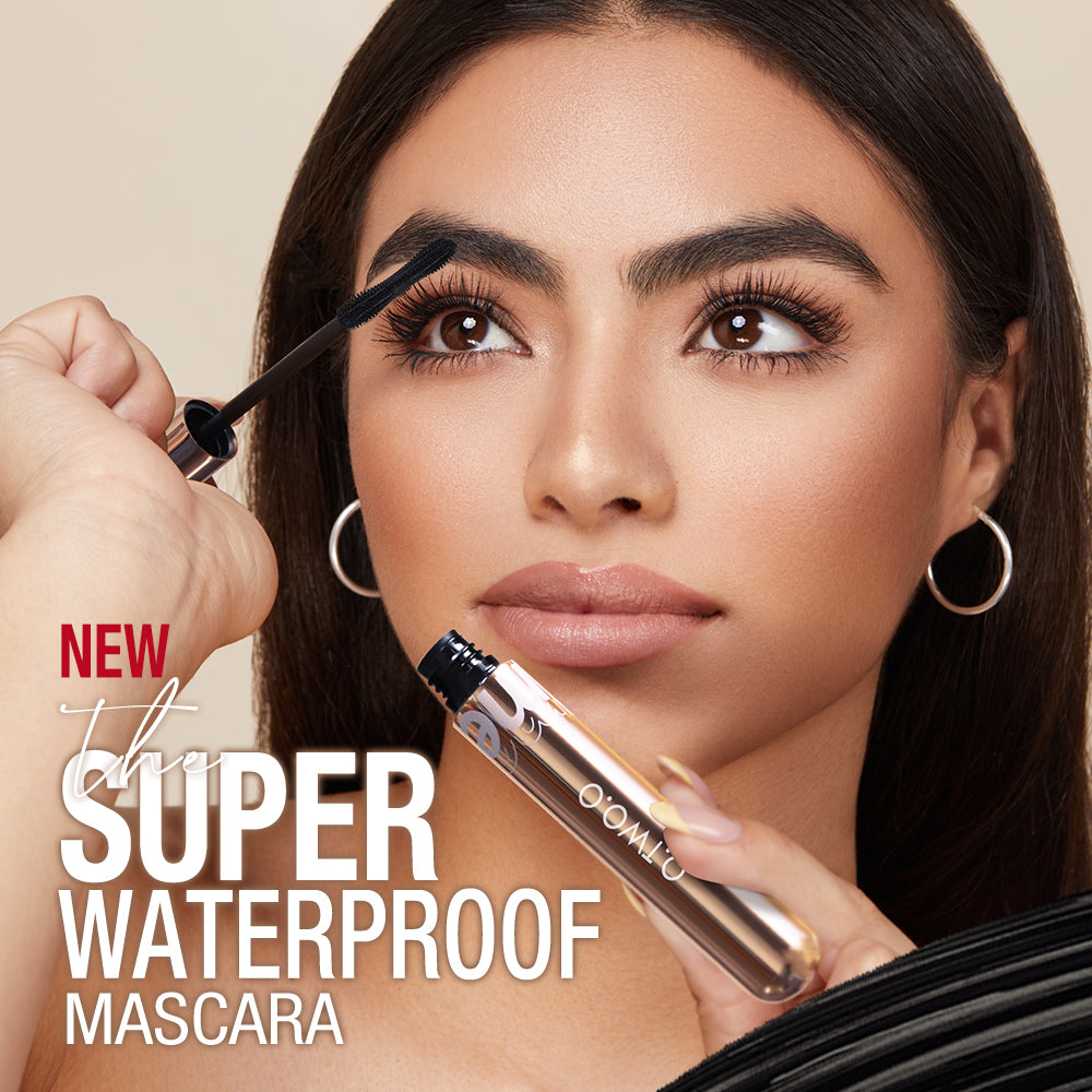 Smudge-Proof Waterproof Long-Lasting Mascara