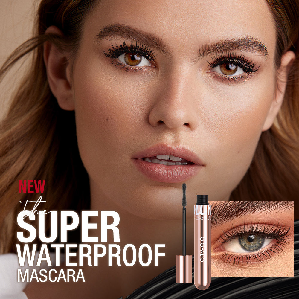 Smudge-Proof Waterproof Long-Lasting Mascara