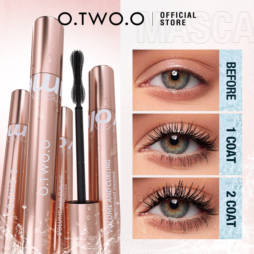 Smudge-Proof Waterproof Long-Lasting Mascara