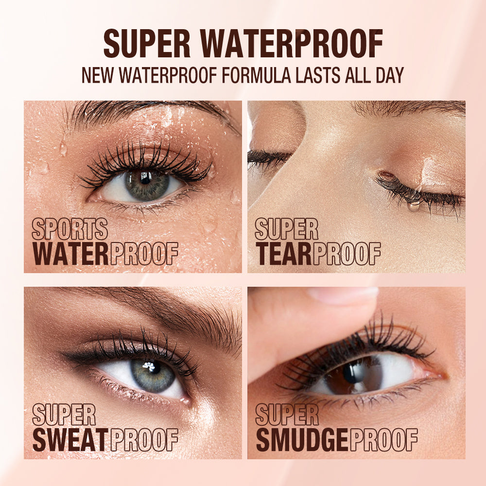 Smudge-Proof Waterproof Long-Lasting Mascara
