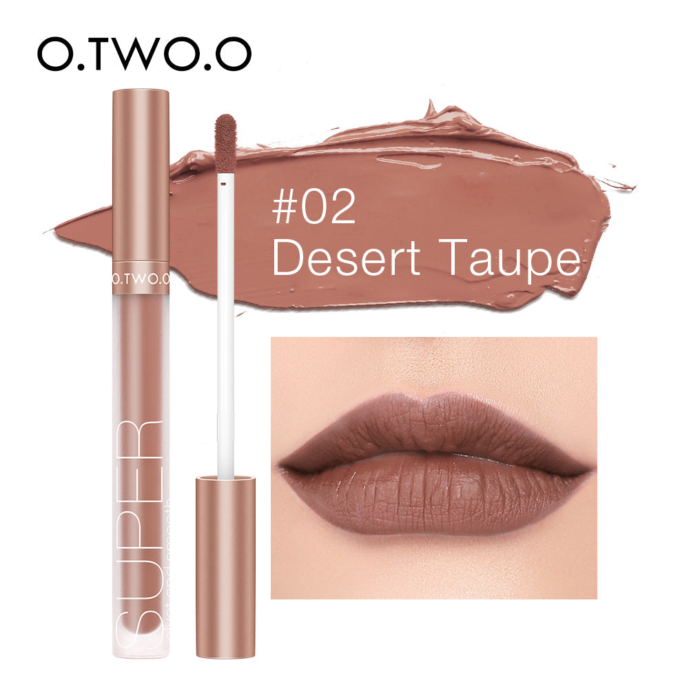 Smooth & Long-Lasting Nourishing Honey Velvet Matte Lip Glaze