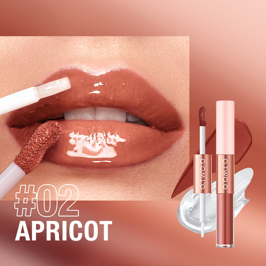 2-in-1 Long-Lasting Matte & Gloss Lipstick