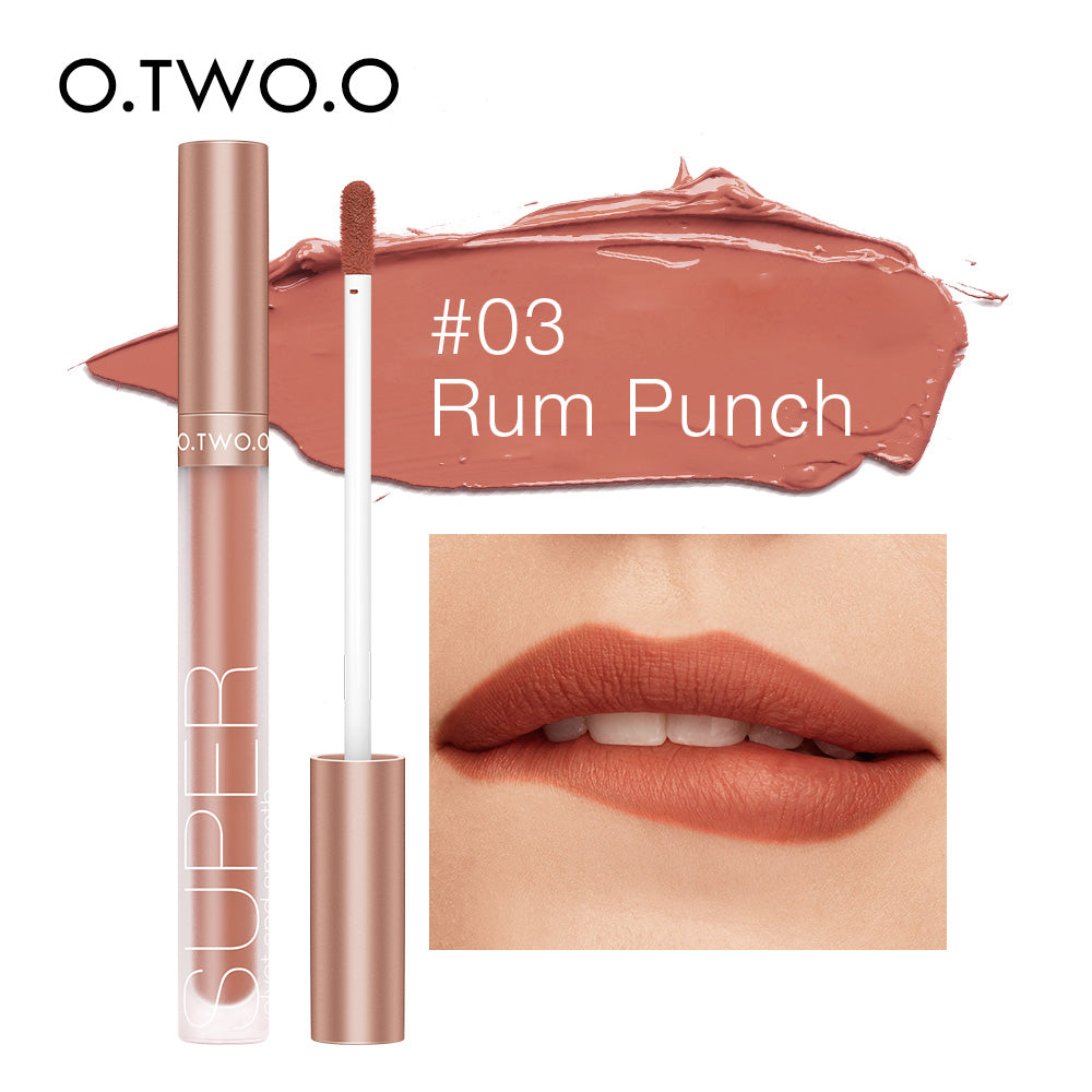 Smooth & Long-Lasting Nourishing Honey Velvet Matte Lip Glaze