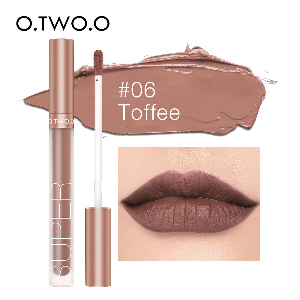 Smooth & Long-Lasting Nourishing Honey Velvet Matte Lip Glaze