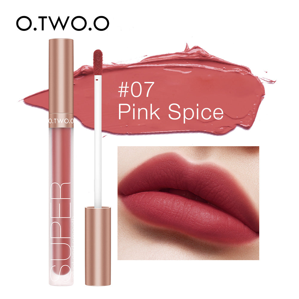 Smooth & Long-Lasting Nourishing Honey Velvet Matte Lip Glaze