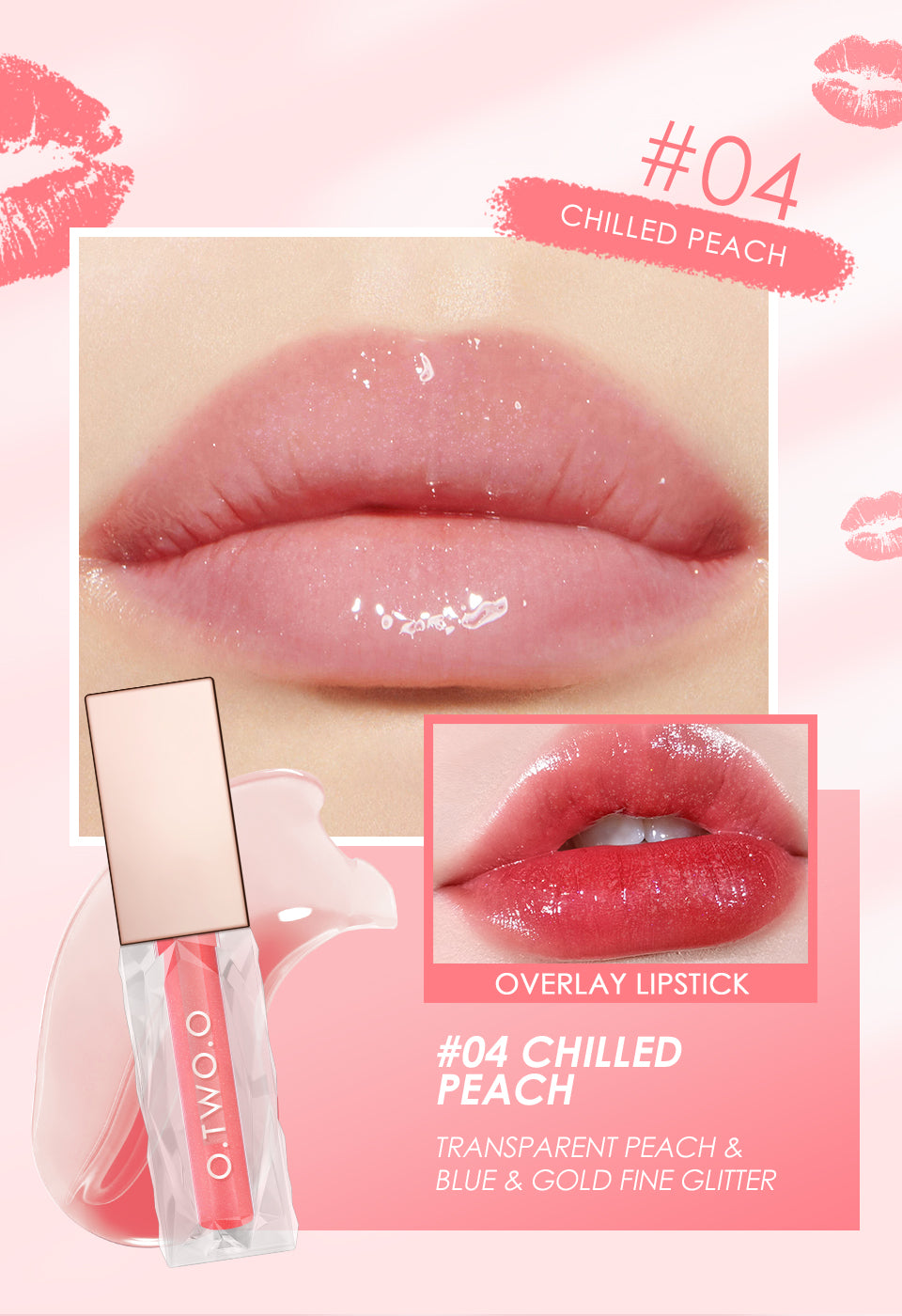 Juicy Hydrated Crystal Berry Lip Gloss