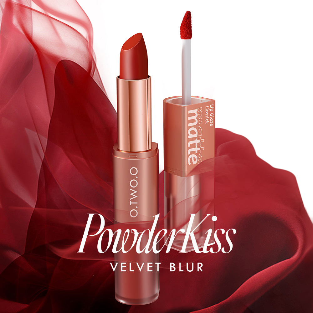 Matte & Glossy Shine 2-in-1 Lipstick & Lip Gloss