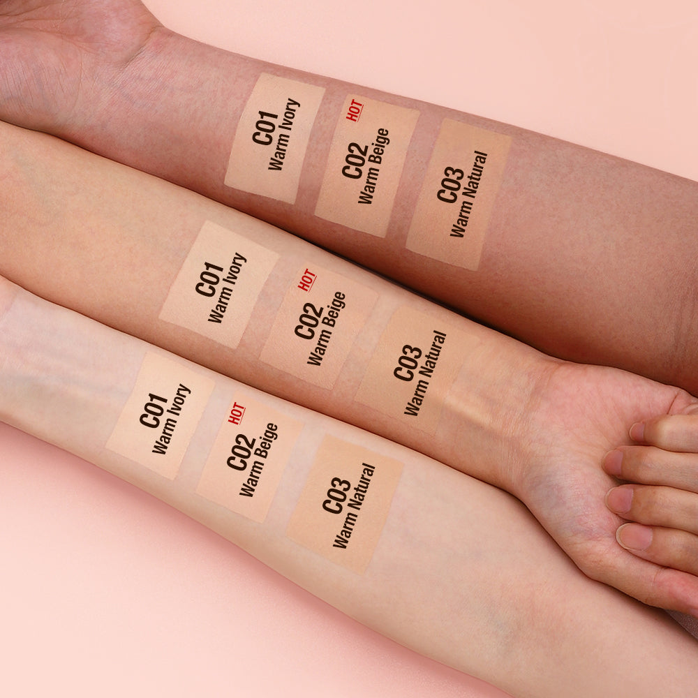 Natural Matte Finish Transfer-Proof Soft Mist Locking Foundation