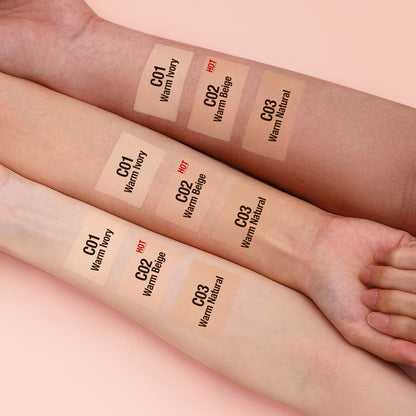 Natural Matte Finish Transfer-Proof Soft Mist Locking Foundation
