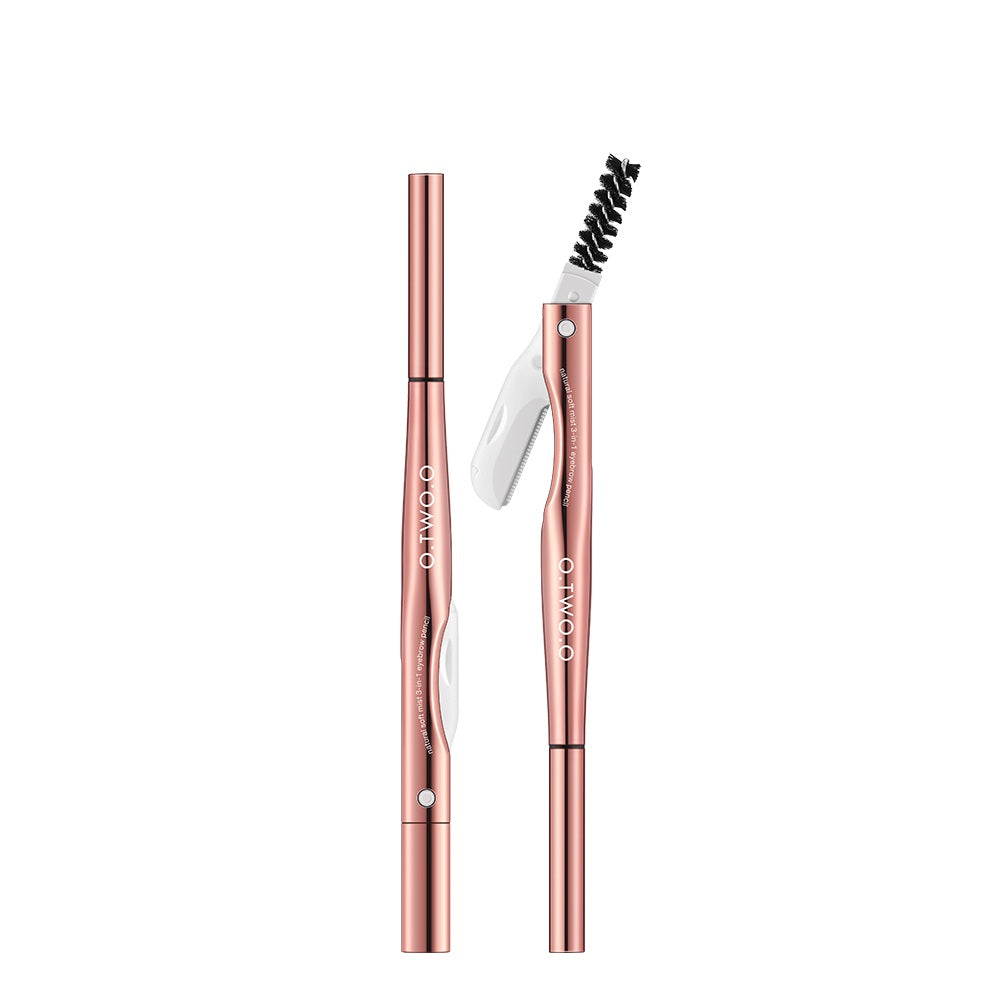 Natural Looking 3-in-1 Eyebrow Pencil