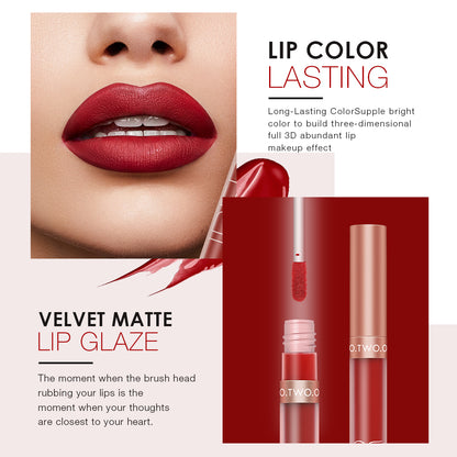 Smooth & Long-Lasting Nourishing Honey Velvet Matte Lip Glaze
