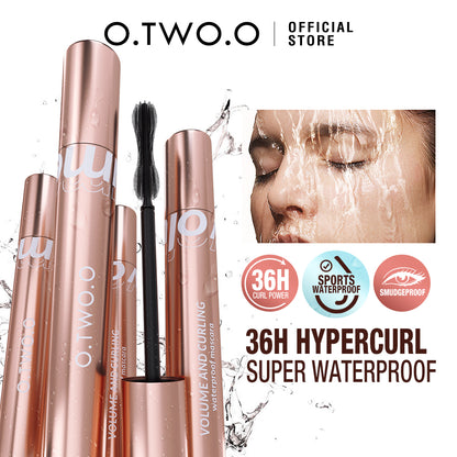 Smudge-Proof Waterproof Long-Lasting Mascara