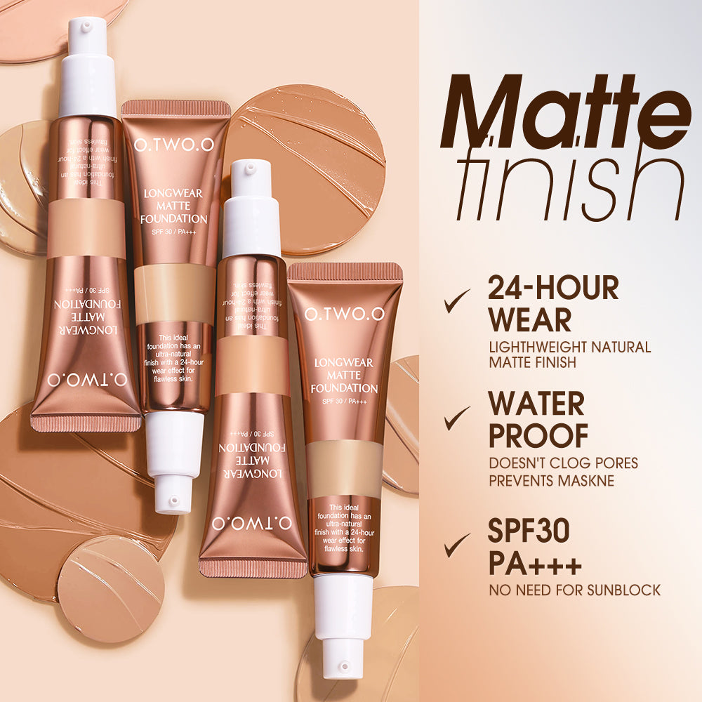 Full Coverage Ultra Longwear Matte Foundation