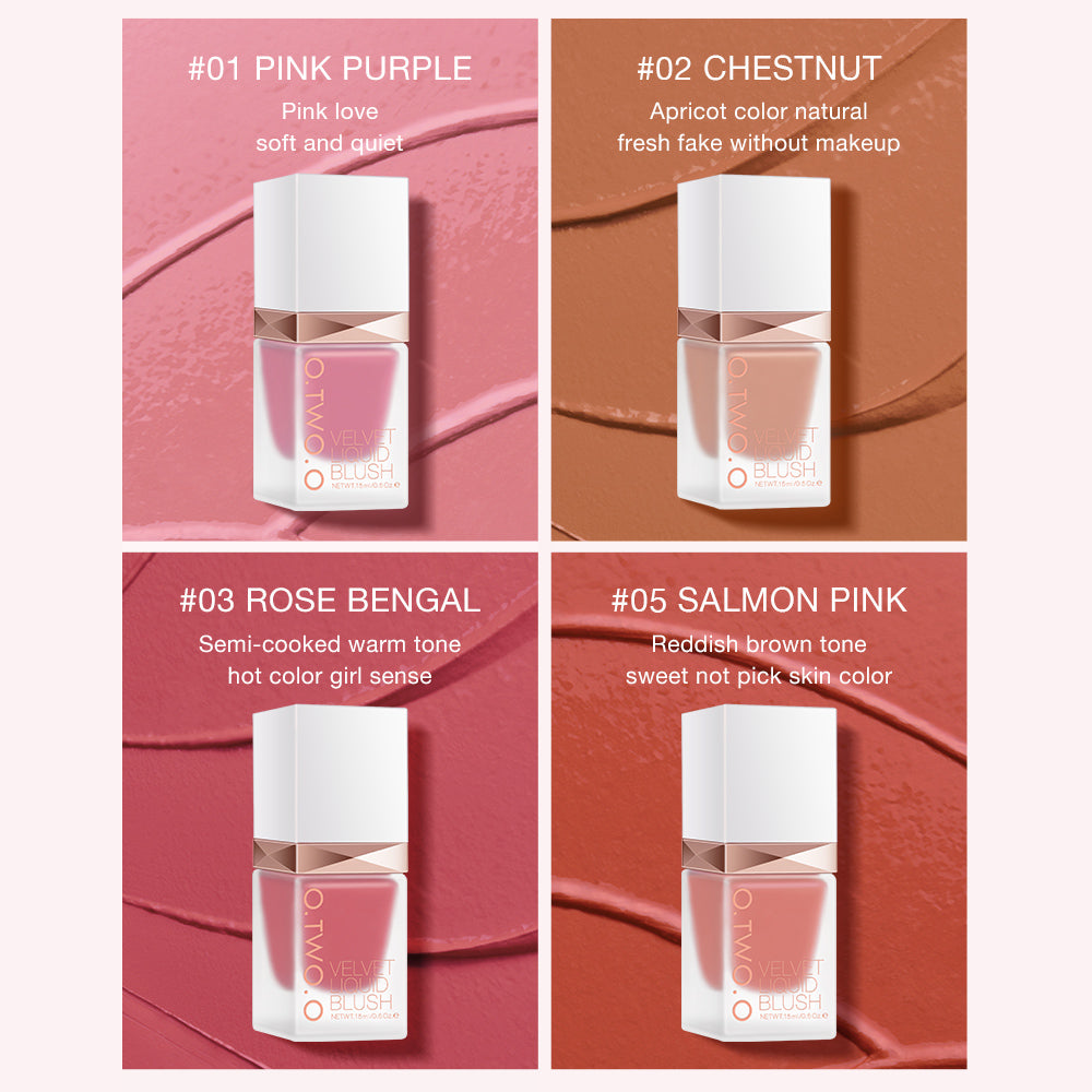 Natural & Reddish Liquid Blush