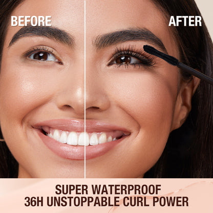 Smudge-Proof Waterproof Long-Lasting Mascara