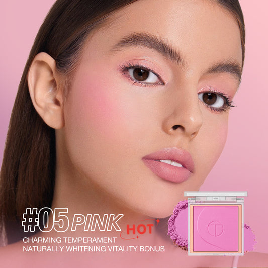 6-Color Blush Powder Palette Natural Glow