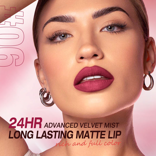 Non-Sticky Heavy Mist Dry Matte Lip Glaze