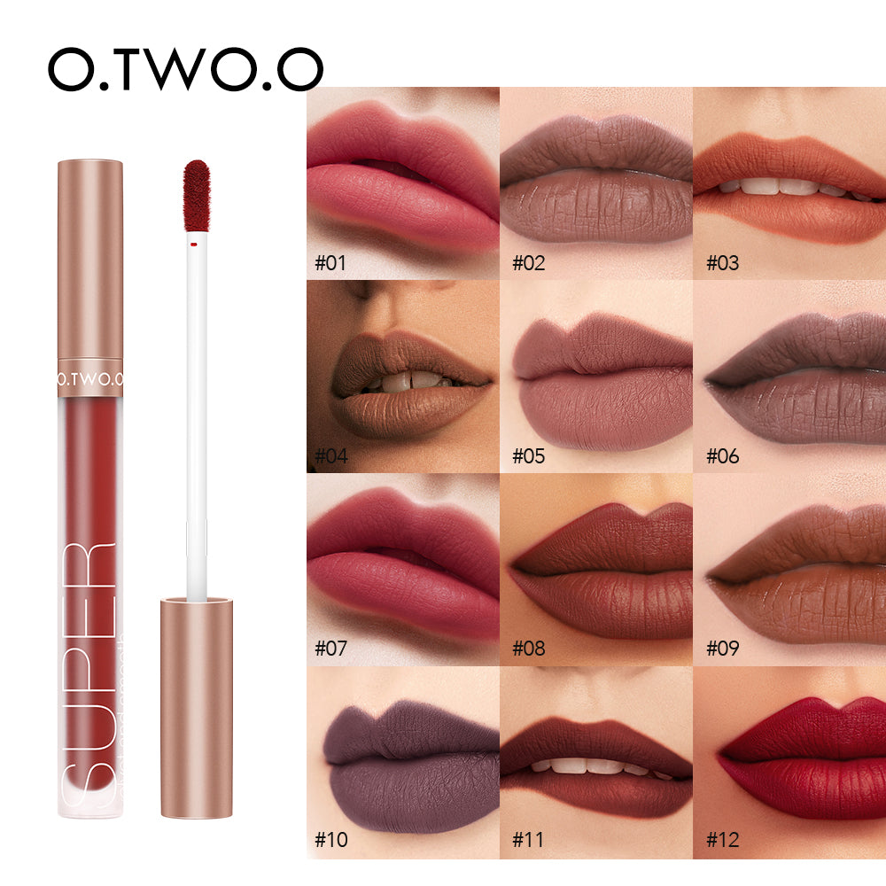 Smooth & Long-Lasting Nourishing Honey Velvet Matte Lip Glaze