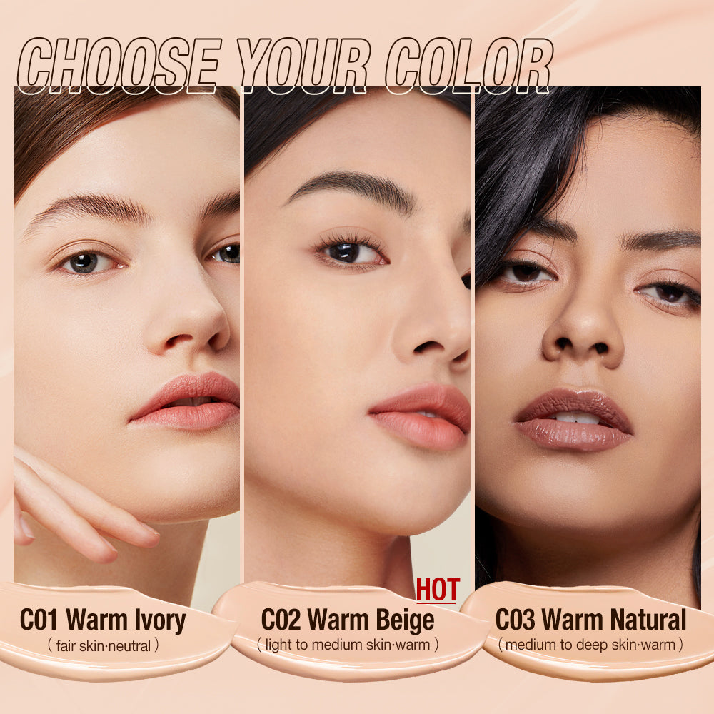 Natural Matte Finish Transfer-Proof Soft Mist Locking Foundation