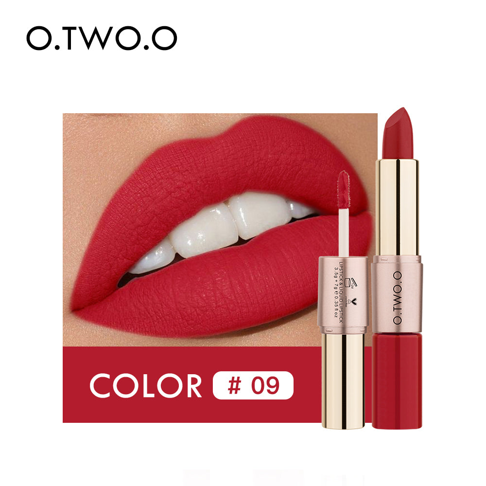 Dual-Finish 2-in-1 Matte & Liquid Lipstick