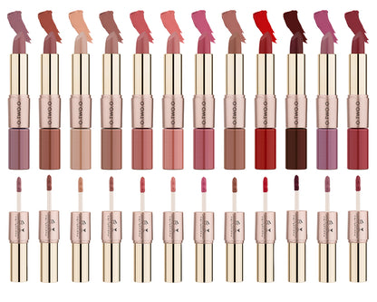 Dual-Finish 2-in-1 Matte & Liquid Lipstick