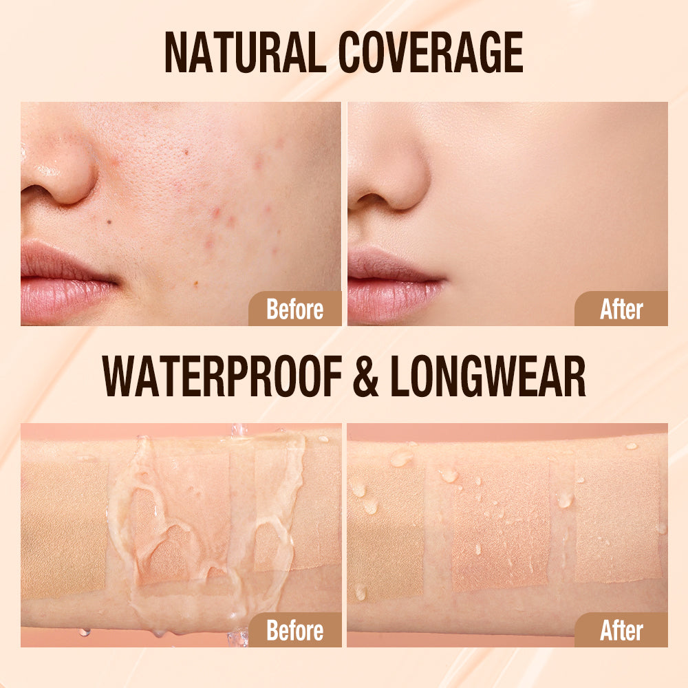 Natural Matte Finish Transfer-Proof Soft Mist Locking Foundation